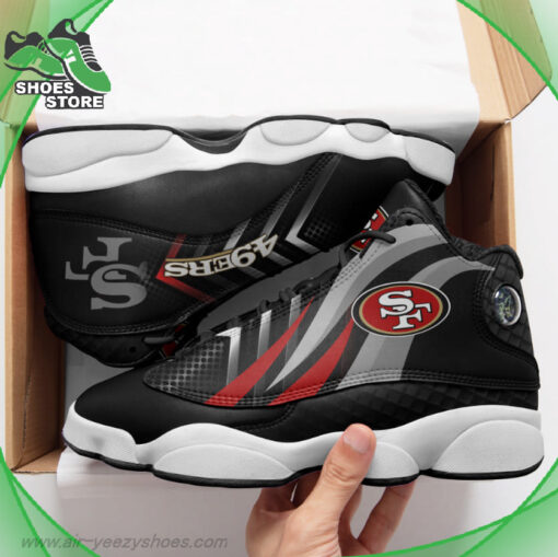 San Francisco 49ers Logo Desing Air Jordan 13 Sneakers