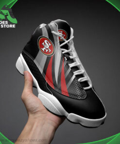 san francisco 49ers logo desing air jordan 13 sneakers 35 x0zlwv