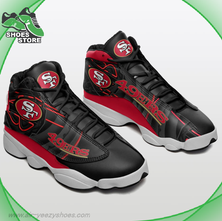 San Francisco ers Mesh Design Air Jordan  Sneakers