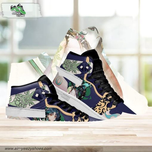 Xiao Genshin Impact Shoes Custom For Fans Sneakers