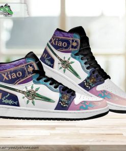 xiao weapon genshin impact shoes custom for fans sneakers 3 s3rgyb