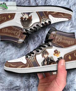 Zhongli Genshin Impact Shoes Custom For Fans Sneakers