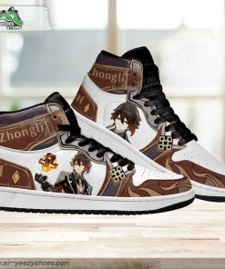 zhongli genshin impact shoes custom for fans sneakers 3 fvldnv
