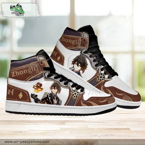 Zhongli Genshin Impact Shoes Custom For Fans Sneakers