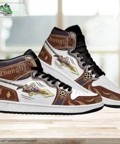 zhongli weapon genshin impact shoes custom for fans sneakers 3 t66q81