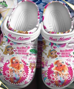 barbie cartoon crocs shoes 1 n91my1