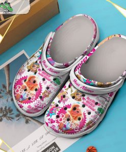 barbie cartoon crocs shoes 3 sbh18d
