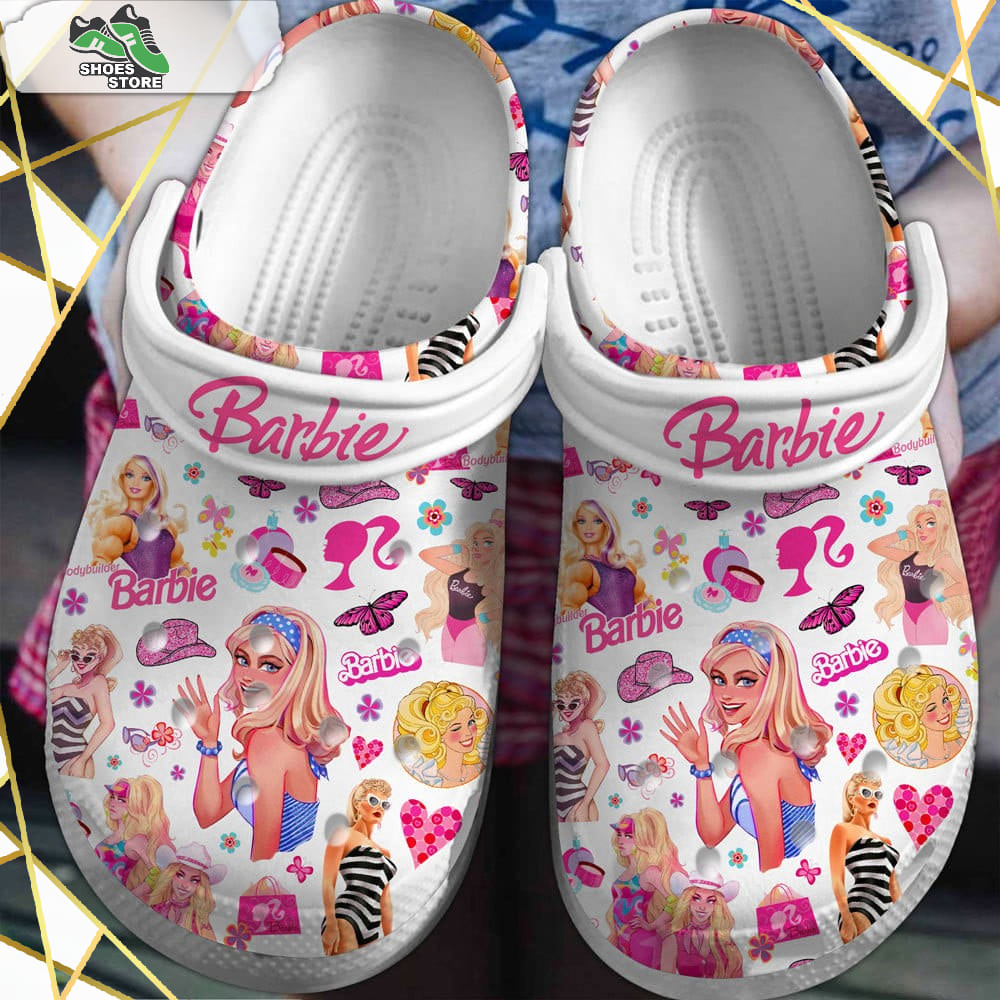 Barbie Movie Premium Crocs Shoes