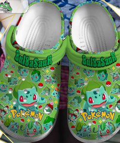 bulbasaur pokemon cartoon crocs shoes 1 f2izqa