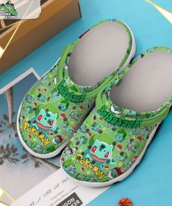 bulbasaur pokemon cartoon crocs shoes 3 dkmhcm