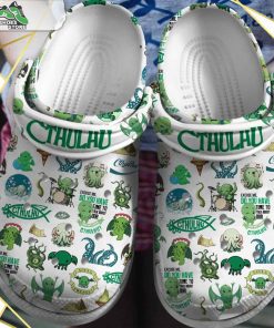 cthulhu cartoon crocs shoes 1 h1pvut
