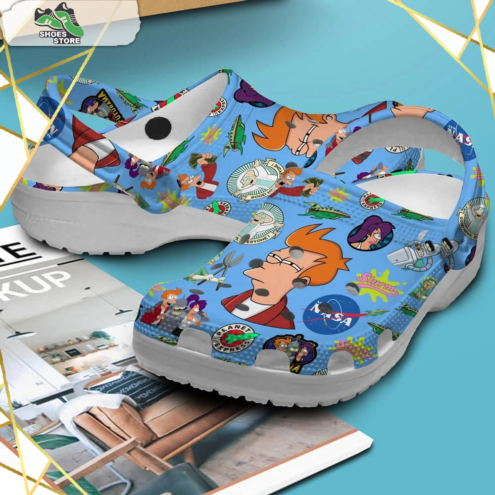 Futurama Cartoon Crocs Shoes