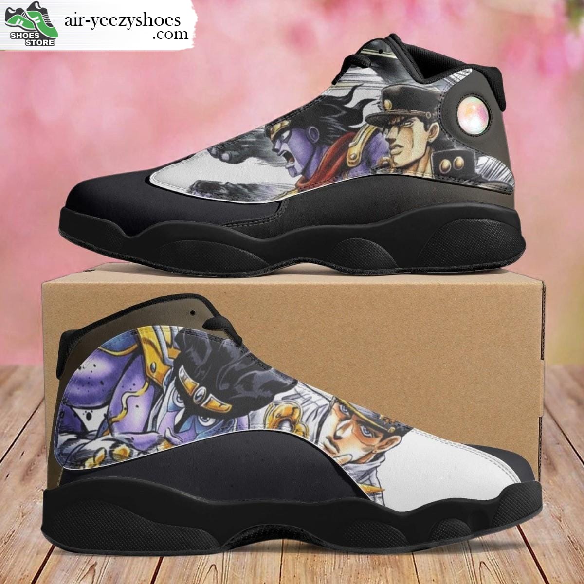 Jotaro Kujo Jordan 13 Shoes, JoJo's Bizarre Adventure Gift