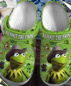 kermit the frog cartoon crocs shoes 1 cmvsx4