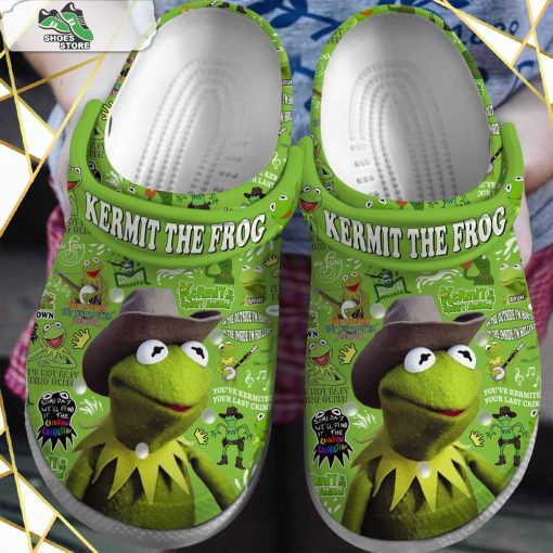 Kermit The Frog Cartoon Crocs Shoes