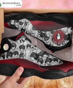 l redblack jordan 13 shoes death note gift 6 bcnxne