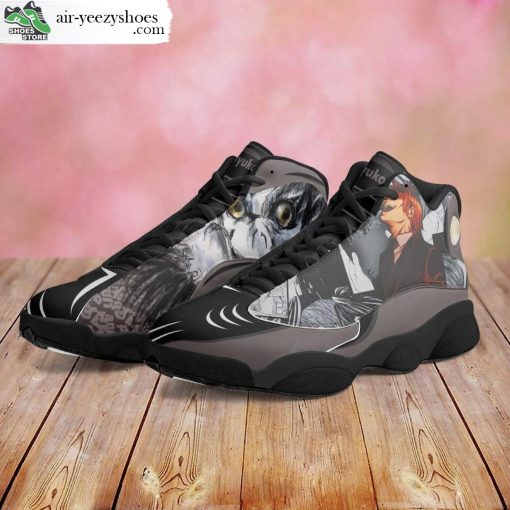 Light And Ryuk Jordan 13 Shoes, Death Note Gift
