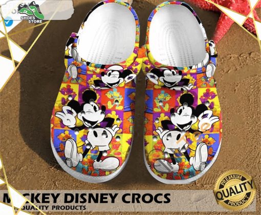 Mickey Mouse Crocs Clog Shoes