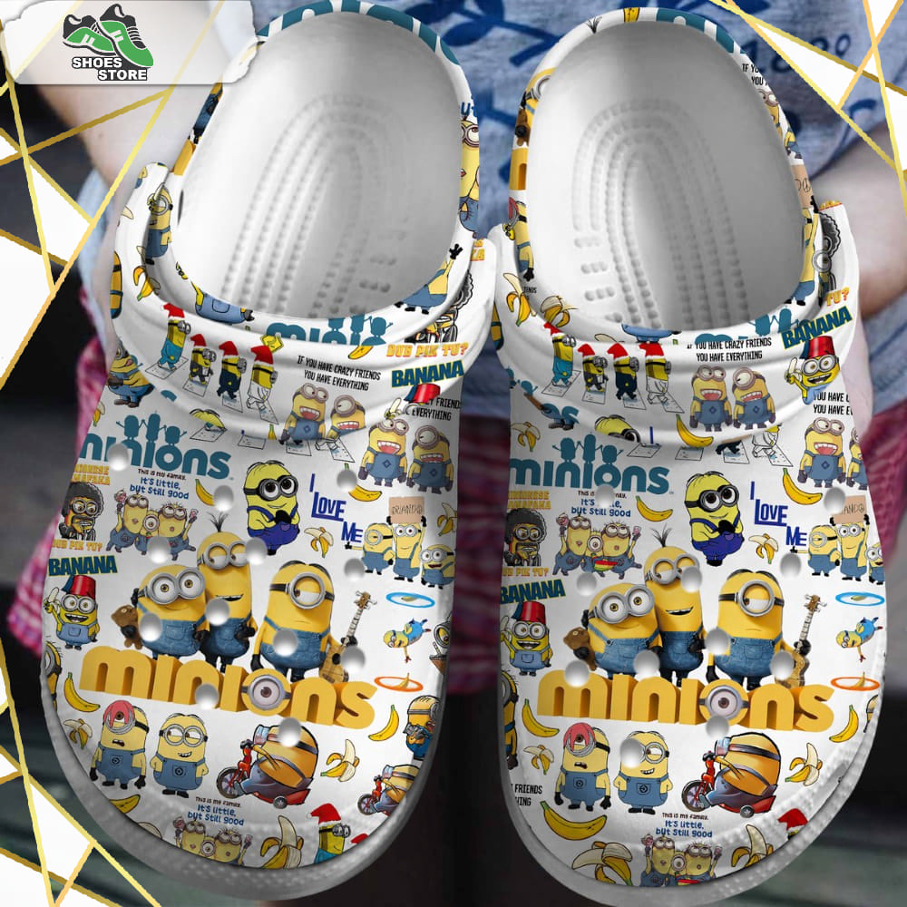 Minions Cartoon Crocs Shoes