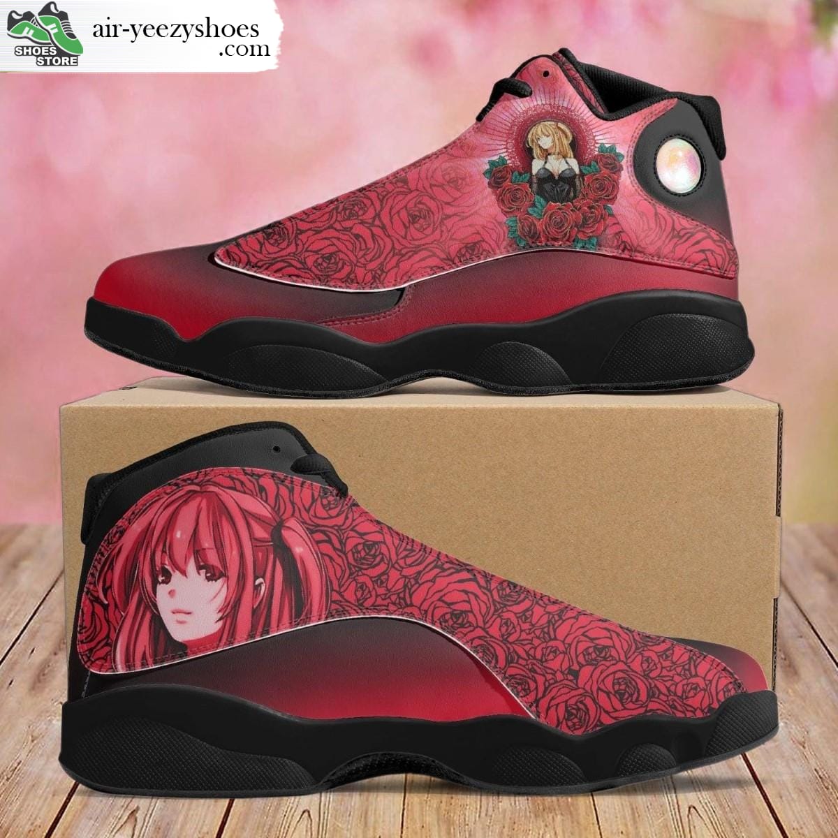 Misa Red Roses Jordan 13 Shoes