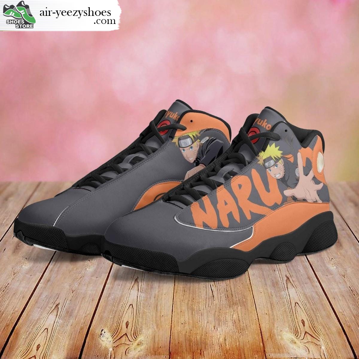 Naruto Uzumaki Jordan 13 Shoes, Naruto Anime Gift