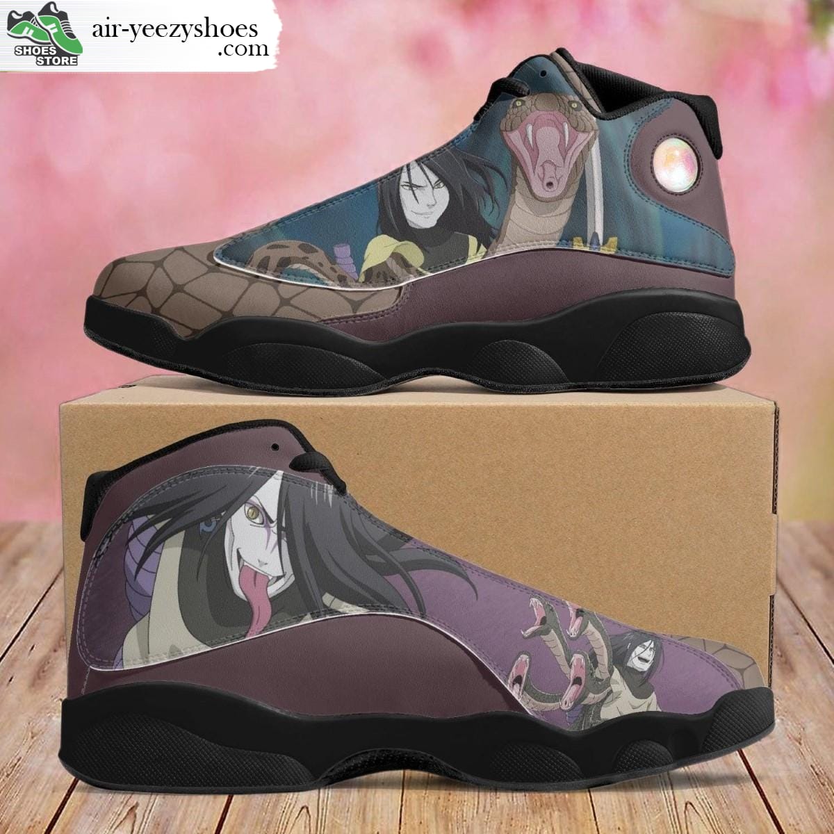 Orochimaru Jordan 13 Shoes, Naruto Gift