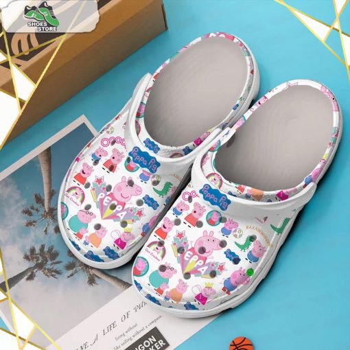 Peppa Pig Cartoon Crocs Shoes