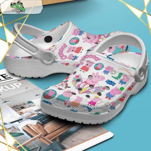 Peppa Pig Cartoon Crocs Shoes