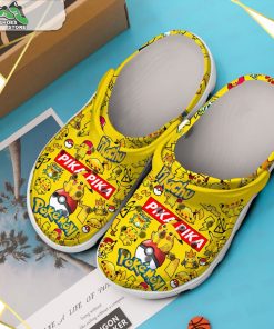 pikachu pokemon anime cartoon crocs shoes 3 o1kjxn
