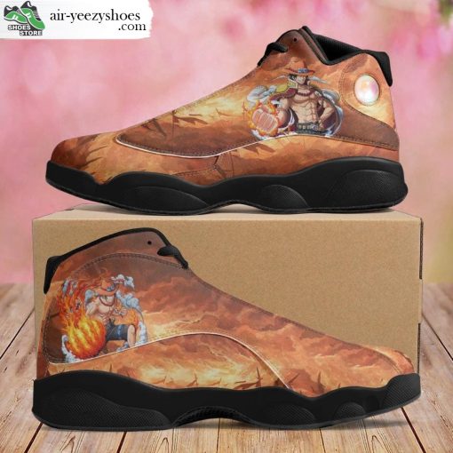 Portgas D Ace Jordan 13 Shoes, One Piece Gift
