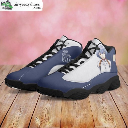 Rei Ayanami Jordan 13 Shoes, Evangelion Gift