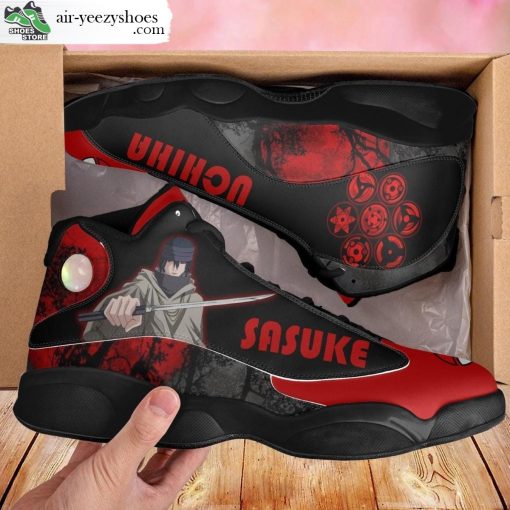Sasuke Jordan 13 Shoes, Naruto Gift