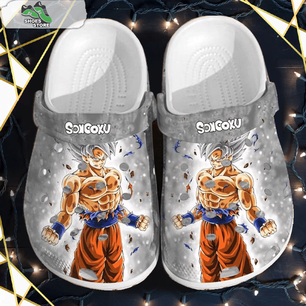 Songoku Dragon Ball Crocs Clog Shoes