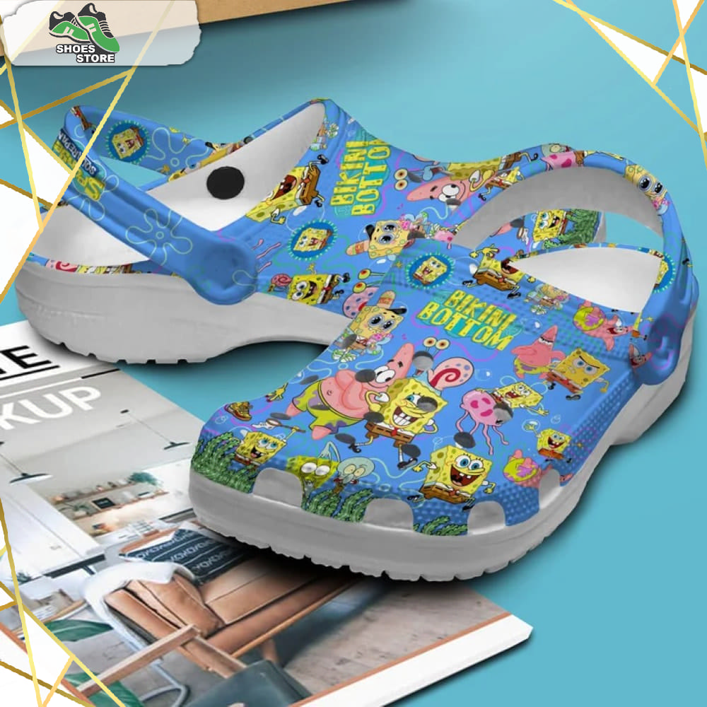 Spongebob Squarepants Cartoon Crocs Shoes