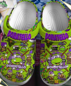teenage mutant ninja turtles donatello cartoon crocs shoes 1 ebc4wj
