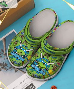 teenage mutant ninja turtles leonardo cartoon crocs shoes 3 vmdqgm