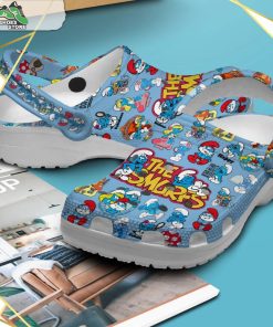 the smurfs cartoon crocs shoes 2 vagyhc