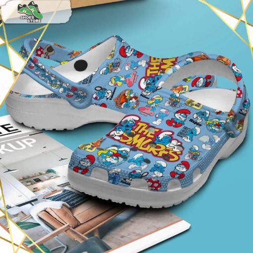 The Smurfs Cartoon Crocs Shoes