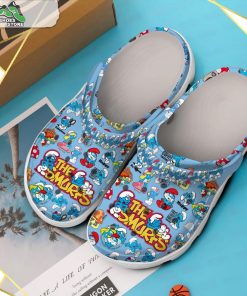 the smurfs cartoon crocs shoes 3 eyszwt