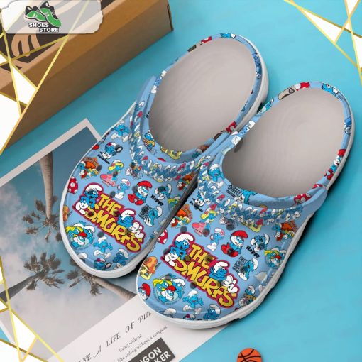 The Smurfs Cartoon Crocs Shoes