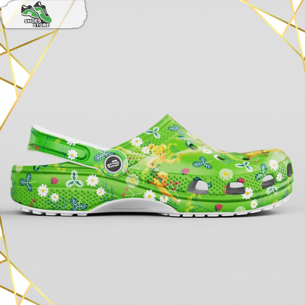 Tinkerbell Garden Fairy Clog Shoes