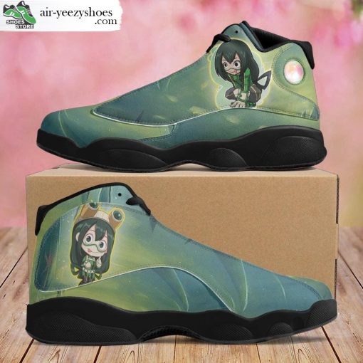 Tsuyu Asui Jordan 13 Shoes, My Hero Academia Gift