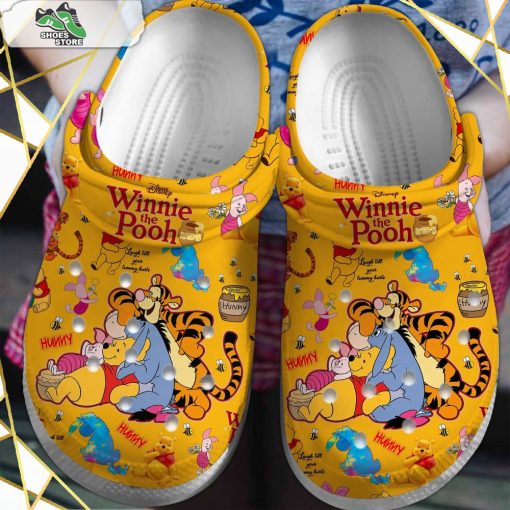 Winnie The Pooh Cartoon Crocs Shoes