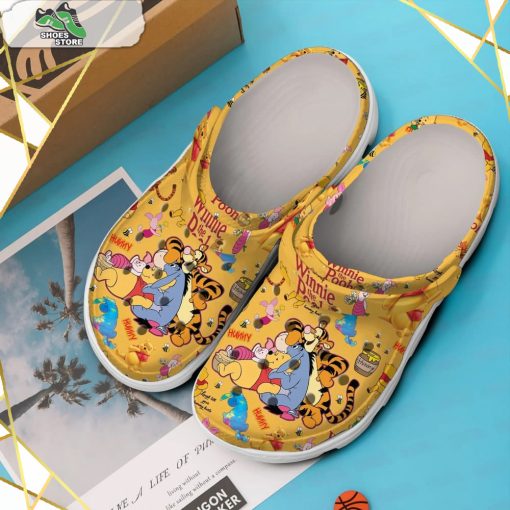 Winnie The Pooh Cartoon Crocs Shoes