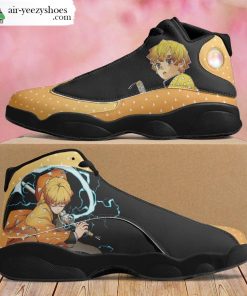 Zenitsu Agatsuma Jordan 13 Shoes, Demon Slayer Gift