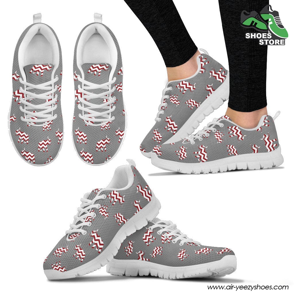 Alabama Crimson Tide Mini Logo Woman Breathable Running Shoes