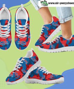 Buffalo Bills Cotton Camouflage Fabric Military Solider Style Breathable Running Sneaker