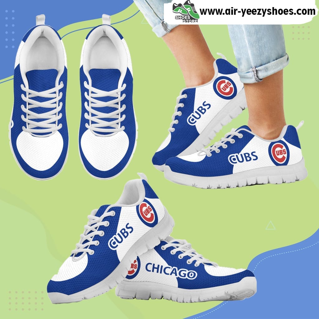 Chicago Cubs Top Logo Breathable Running Sneaker