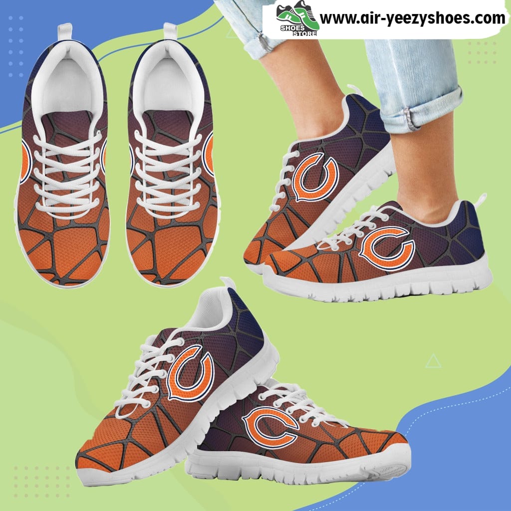 Colors Air Cushion Chicago Bears Gradient Breathable Running Sneaker