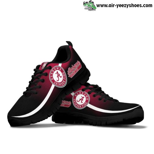 Mystery Line Alabama Crimson Tide Breathable Running Sneaker Running Shoes